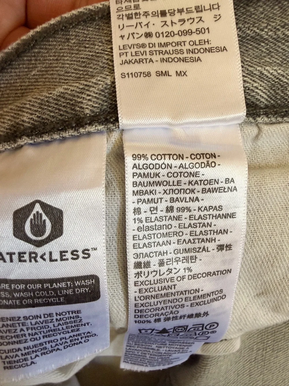 Levis Mens 501 Jeans size W38 L30